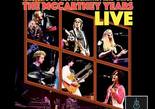 The image features a collage of live concert photos titled "The McCartney Years Live," showcasing various musicians performing.