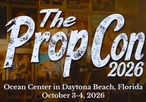 The Prop Con 2026 promo: Ocean Center in Daytona Beach, Florida, October 3-4, 2026.